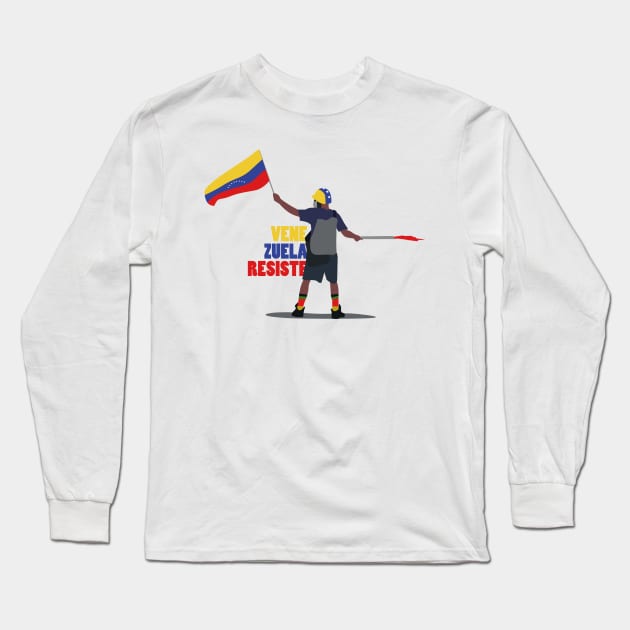 Venezuela Long Sleeve T-Shirt by juanc_marinn